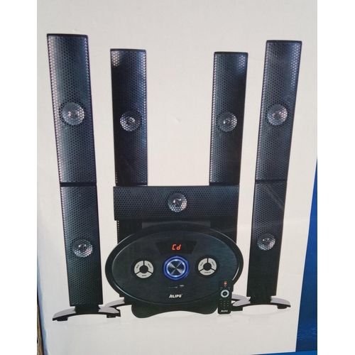 AILIPU 5.1 Multimedia Wireless Home Theatre Speaker With Base Stereo  SP 2503 -Black