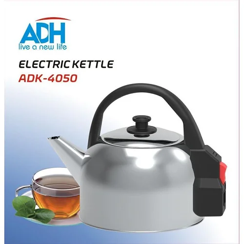 ADH 5Litre Cordless Stainless Steel Electric Kettle - Silver.