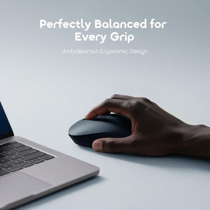 Oraimo ClickFlow Wireless Mouse - Black