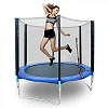 6FT Trampoline with Safety Net and Spring Protection