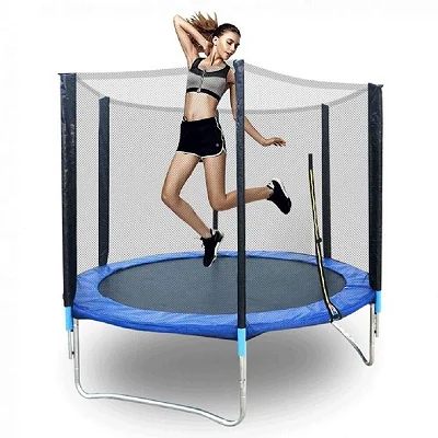 6FT Trampoline with Safety Net and Spring Protection