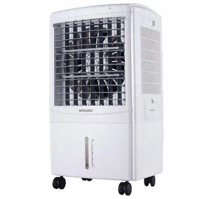 Sonashi Air Cooler 15L Water Tank, High-Speed Motor with Remote Control - SAC-207-White