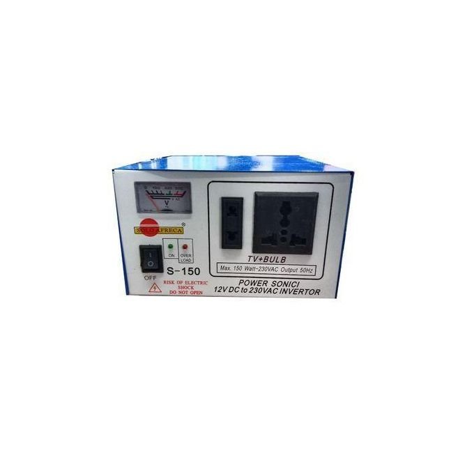Dc To Ac Inverter 230V Ac Output Maximum 50Hz 150Watts-Multicolor