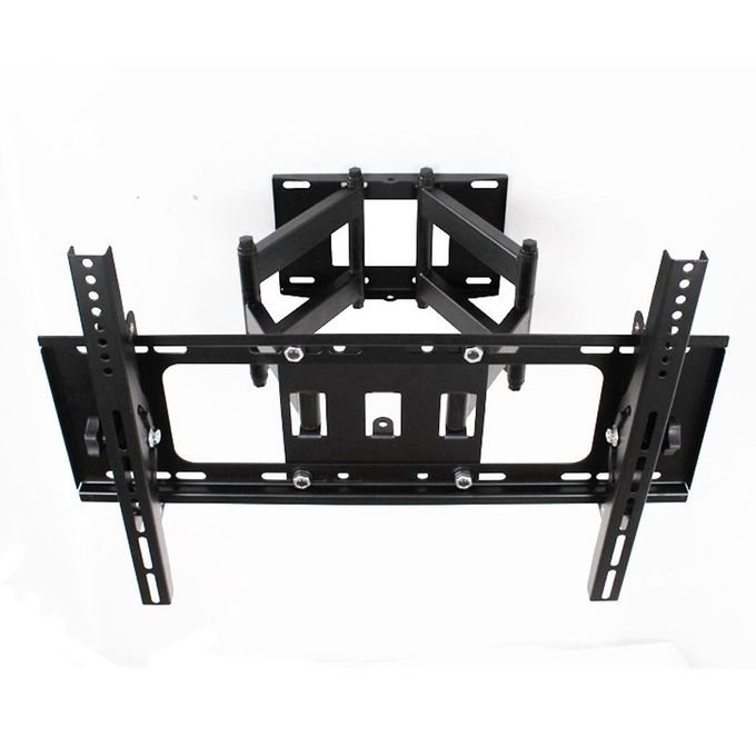 Full Motion TV Wall Mount designed for 32" to 90" TVs - Black
