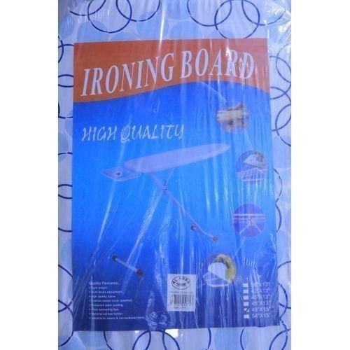 Foldable Ironing Board With Aluminum Stands - Multi Color Prints May Vary