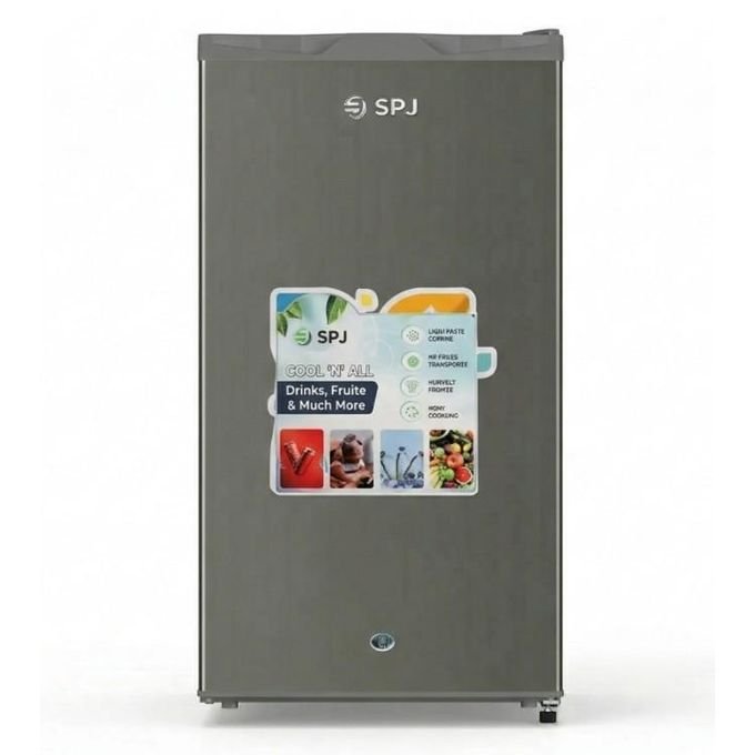 SPJ 120L Single Door Fridge - Silver
