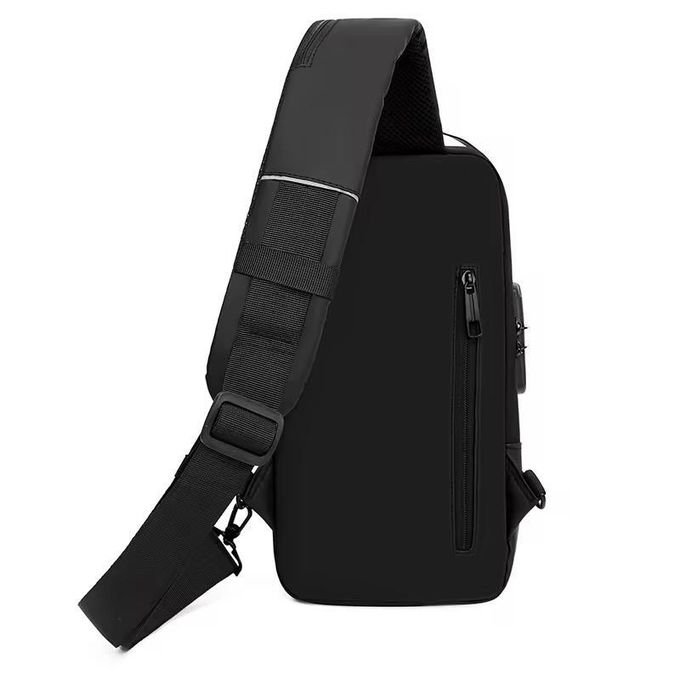 Unisex Adult Shoulder Bag / Cross Body Bag - Black