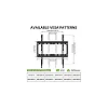 Flat Panel TV Wall Mount for 26–63 Inch TVs – Strong Slim Fixed Bracket