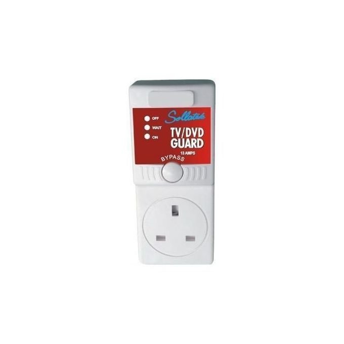 Sollatek Package Of TV Guard And Fridge Guard Protector-White
