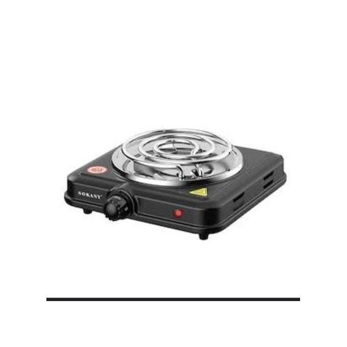 Sokany Single Coil Hot plate 1000wats - Black