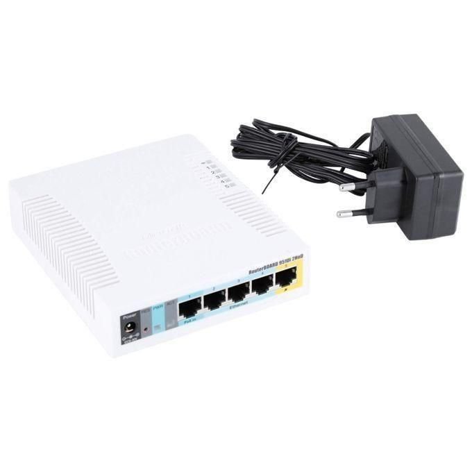 Mikrotik RB951Ui-2HnD Wireless Router 5port - White