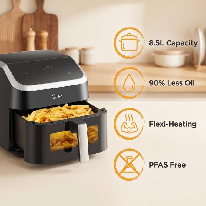 Midea 8.5L Digital eAir Fryer MF-CY85WK2