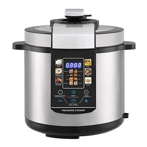 Globalstar 6L Multi-Function Electric Pressure Cooker - Deep Fryer & Steamer GS-608 - 1 Year Warranty