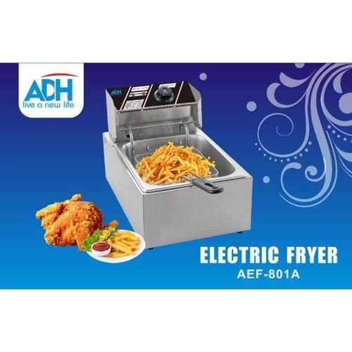 ADH 6L Electric Deep Fryer AEF-801A - Silver