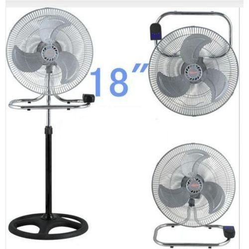 3 In 1 Table, Stand And  Wall Fan  Adjustable Oscillating