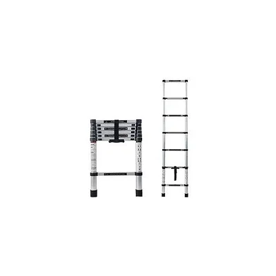 4.1m Aluminum Telescopic Extension Ladder – Multicolor