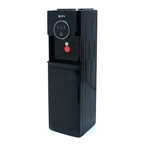 SPJ 3 Tap Bottom Loading Water Dispenser – Premium Design, Black | 2 Years Warranty