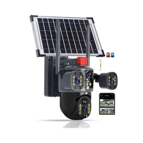 Ai Solar Camera 3-in-1: Wireless 8K Security Outdoor Camera