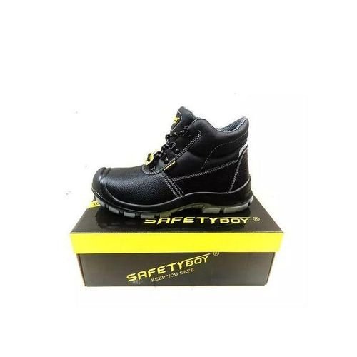 Safety Boy Heavy Duty Men's Boots Shoes - Black ( 40,41,42,43,44,44,45)