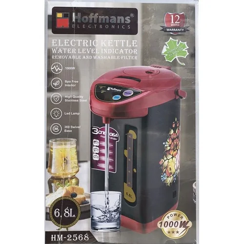 Hoffmans HM-2568 Electric Thermo Pot Kettle Hot Water Dispenser 6.8L 1000W