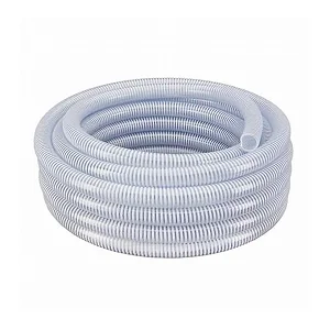 3 Inch PVC Suction Hose Pipe – Transparent Water Transfer & Irrigation Hose