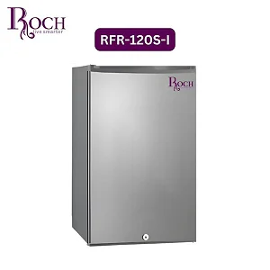 Roch 120 Liters Single Door Refrigerator – Silver (2YRS WRNTY)