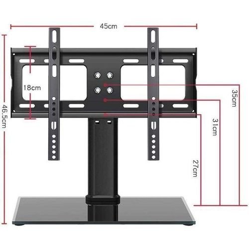 TV Wall Mount, Monitor TV Stand Mount (32-55 ")