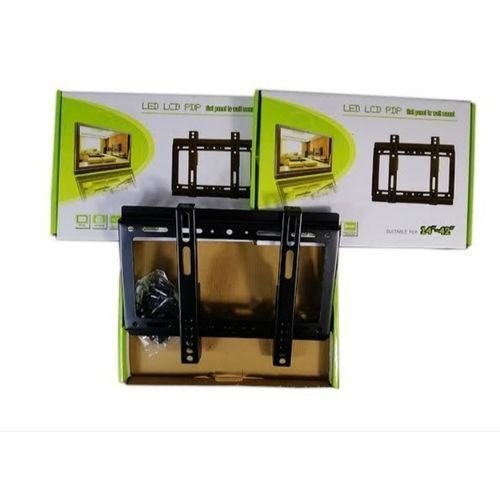 Pack Of TV Wall Mount 14 To 42 Plus DVD Decoder Mount Plus Free TV HDMI Cable-Black