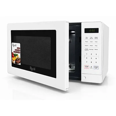Roch 20L Digital High Tech Mirror Door Microwave Oven – White