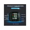 Digital Wrist Blood Pressure and Heart Rate Monitor – USB Rechargeable