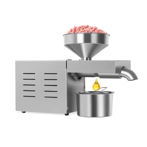 Commercial Stainless-steel Oil Extractor Machine - Silver