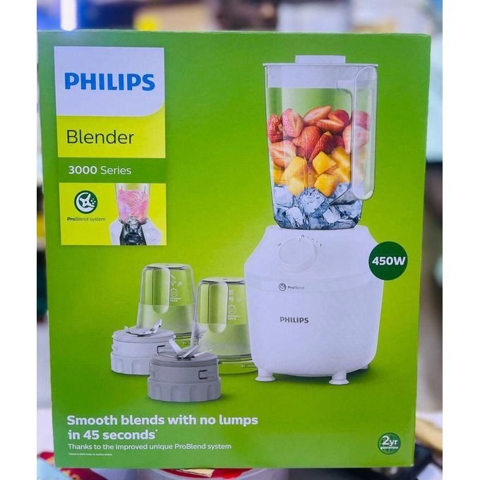 Philips 3000 Series ProBlend Blender HR2041 - 450W, 1.9L, Ice Crushing