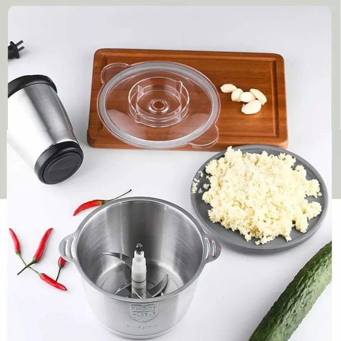 3L Electric Meat Grinder & Food Processor – Multi-Function Food Chopper
