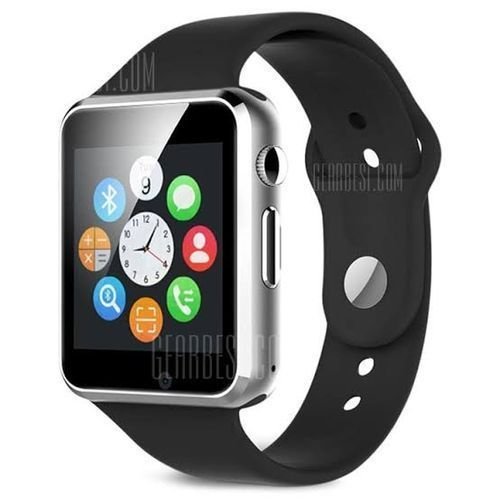 Unisex Advanced Touch Screen Smart Watch - Black