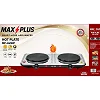 Maxplus Double Electric Hotplate Cooktop – Silver