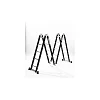 4x5 Multi-Purpose Aluminum Folding Ladder – Heavy-Duty Foldable Ladder
