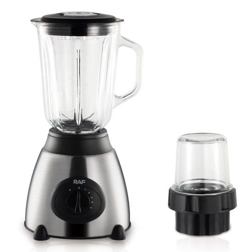 RAF 1.5L Glass Jar 1000W Electric Blender Powerful Ice Crushing Blender