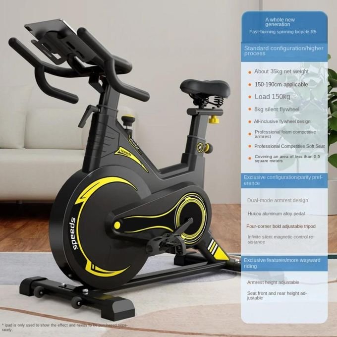 Indoor Cycling Exercise Bike Machine – Multicolor