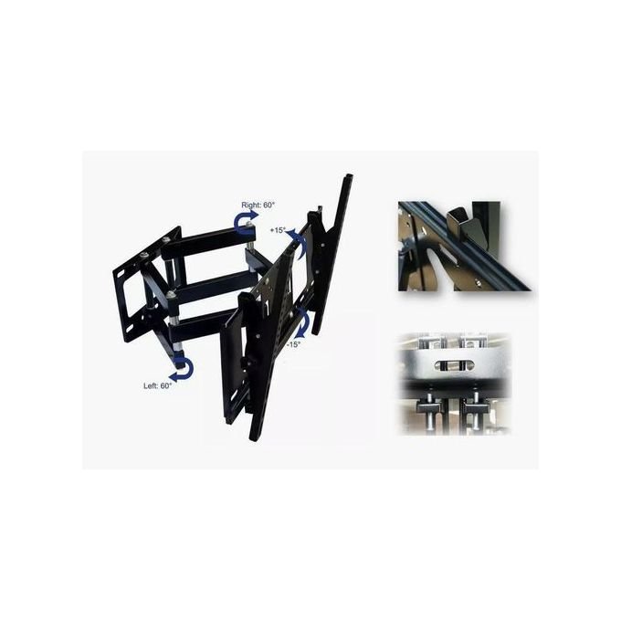 Heavy Duty 40–80 Inch Double Arm TV Wall Bracket – Adjustable