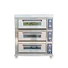 3 Deck 6 Tray Commercial Electric Bakery Oven