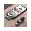 K9 Dual Wireless Microphone for iPhone & Android – 2 Clip-On Mics with iOS Adapter
