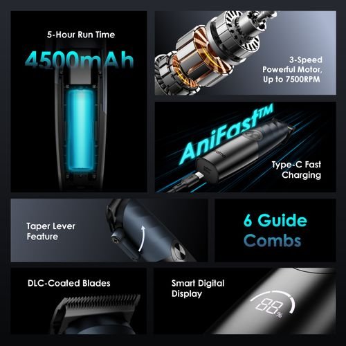 Oraimo SmartClipper Pro Max Professional Hair Clipper