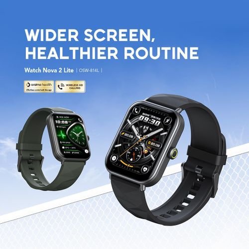 Oraimo Watch Nova 2 Lite 1.93'' AMOLED Full Touch Color Screen Smart Watch