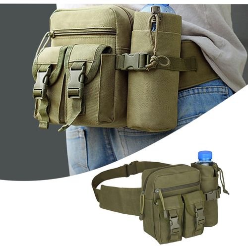 Outdoor 1 Water Bottle Holder Sports Bag for Women and Men