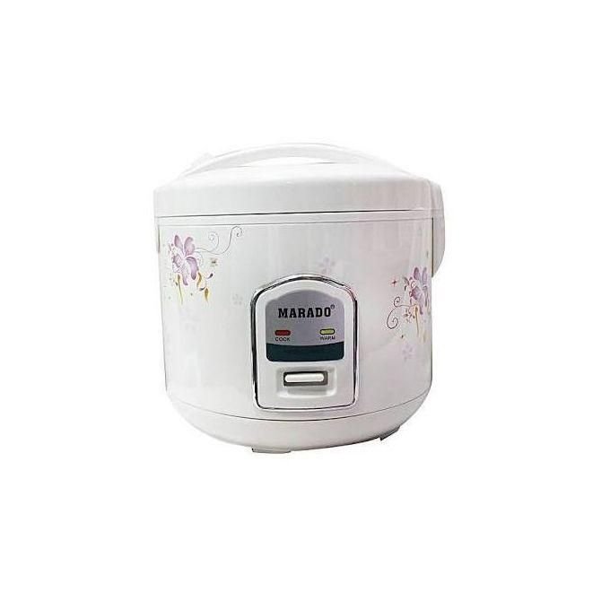 Marado Electric Rice Cooker - 5Litres- White