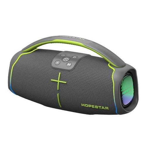 Hopestar Heavy Speaker with Wireless Mic 8H Playtime 30000mAh Battery - Black/Blue (Copy)