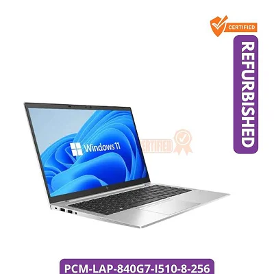 HP EliteBook 840 G7 Core i5 10th Gen Laptop, 8GB RAM, 256GB SSD, 14" FHD – Refurbished
