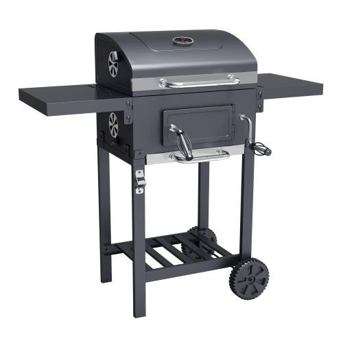 Charcoal BBQ grill smoker 103cm x 103cm