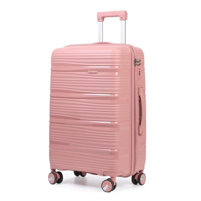 Medium Size Waterproof Travel Suitcase - Multicolor