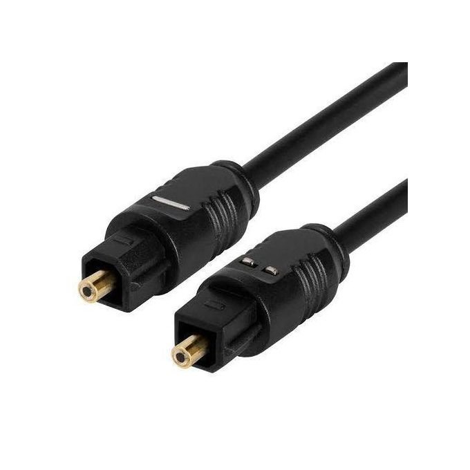 Optical Digital Audio Cable 1.5m for Home Theater – Black